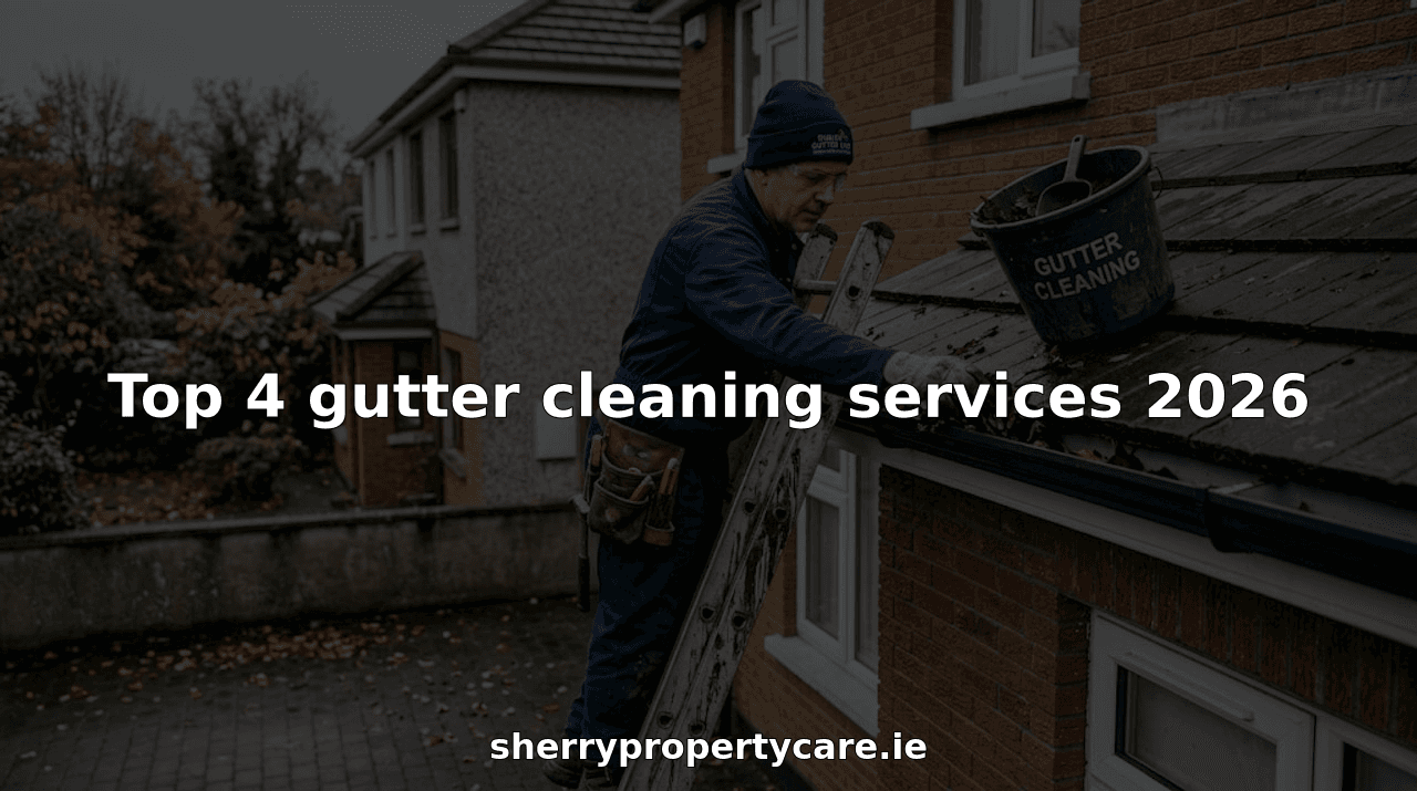 Top 4 gutter cleaning services 2026