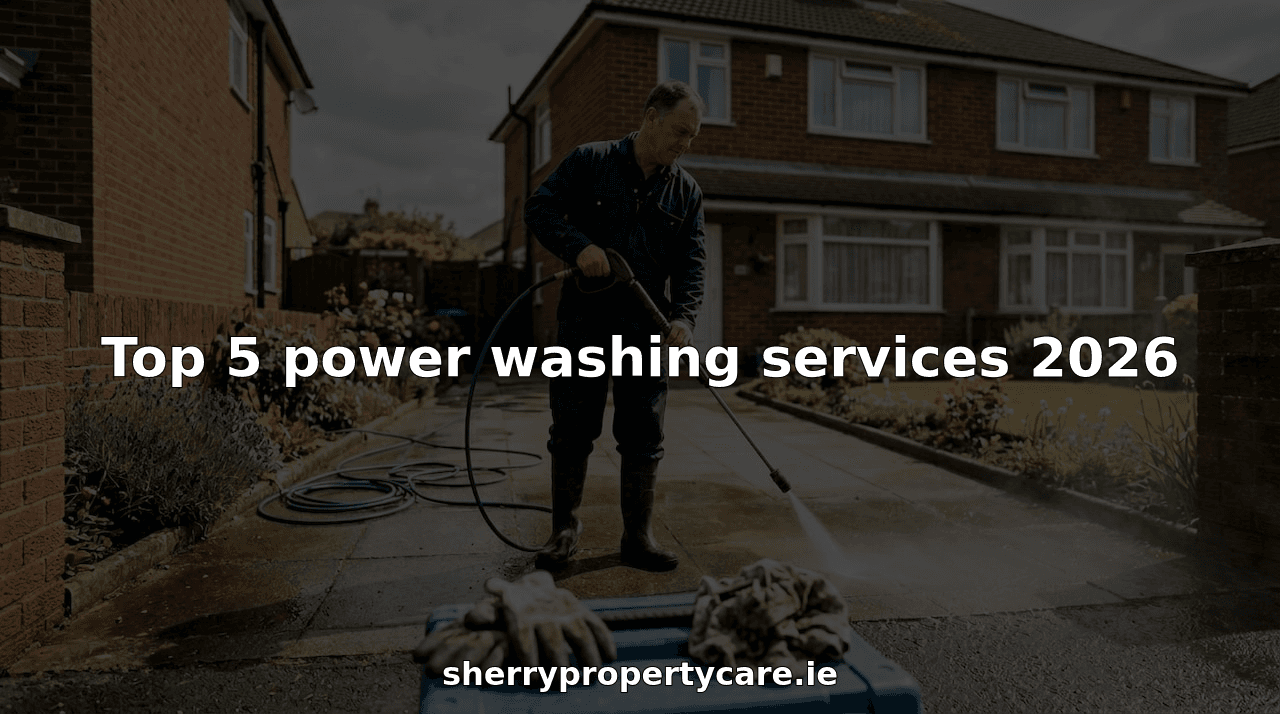 Top 5 power washing services 2026