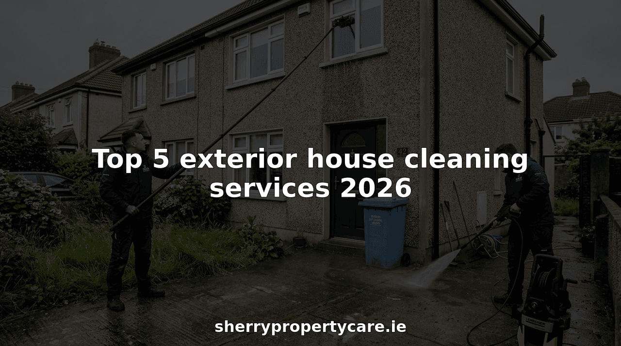 Top 5 exterior house cleaning services 2026