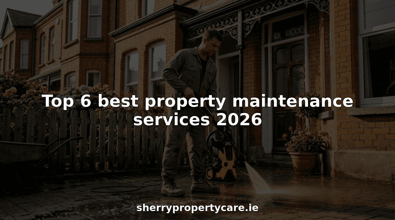 Top 6 best property maintenance services 2026