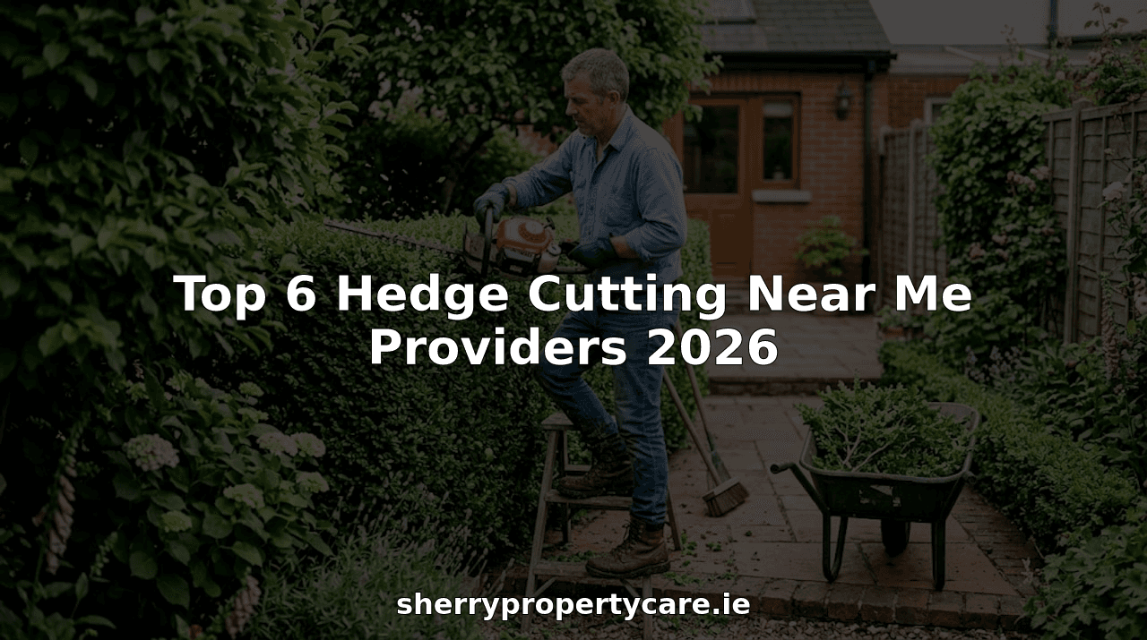 Top 6 Hedge Cutting Near Me Providers 2026