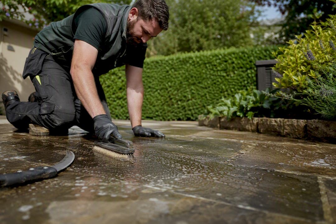 Regular maintenance keeps outdoor floors safe and valuable